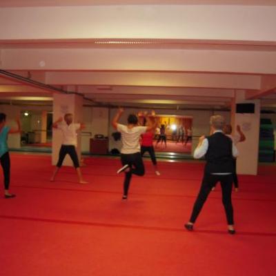 Séances de gymnastique en salle